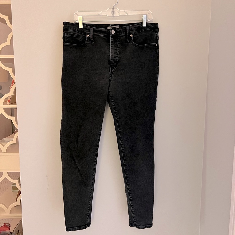 Madewell Black Skinny Jeans